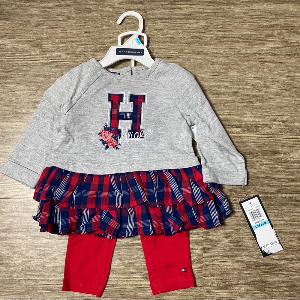 Tommy Hilfiger Baby Varsity Tunic/Legging Set
